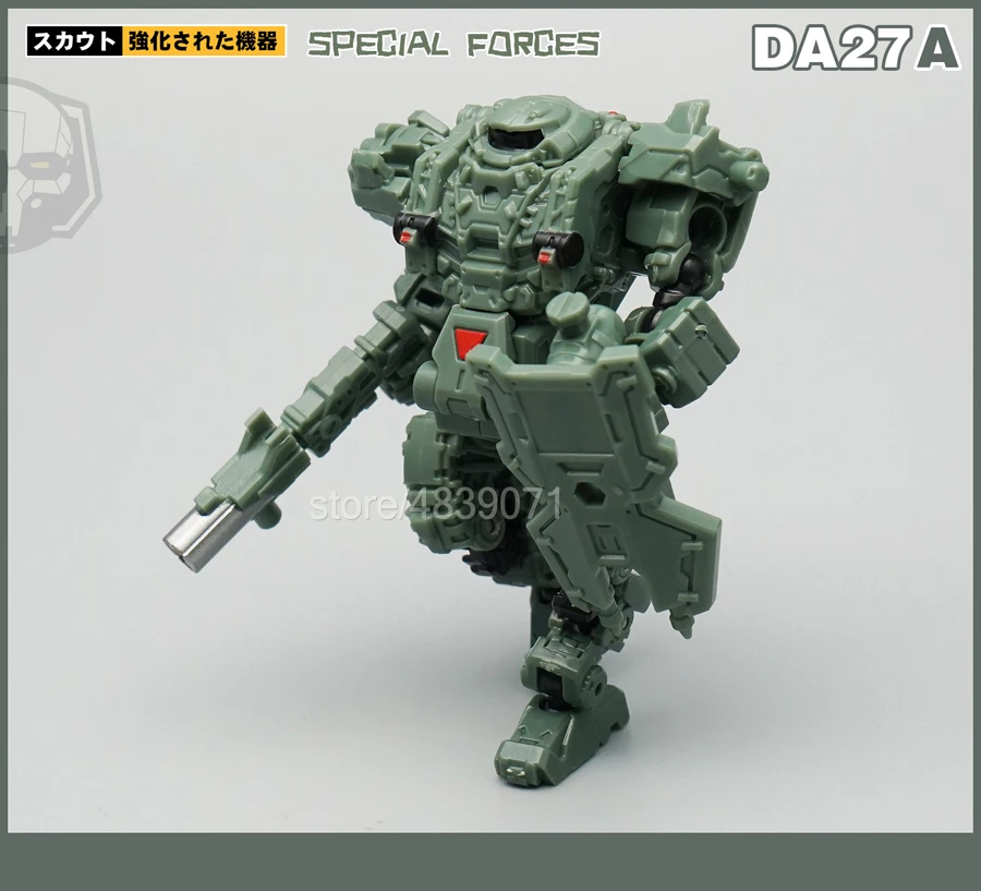 MFT DA27 DA27A DA27C Diaclone трансформация мощность ed-suit power Suit черный мех Solider Lost Planet фигурка игрушка