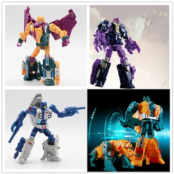 

AOYI Transformation Abominus Sinnertwin H6002Blot Action Figure 5 in 1 Blot Rippersnapper Cutthroat Action Figures Robot Toys