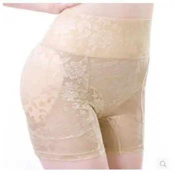 

Women's Body Shaping Pants High Waist Hip Fake Ass Underwear Plus Pad Panty Pad Silicone Shapewear Bum Butt Hip Up Enhancer 2019