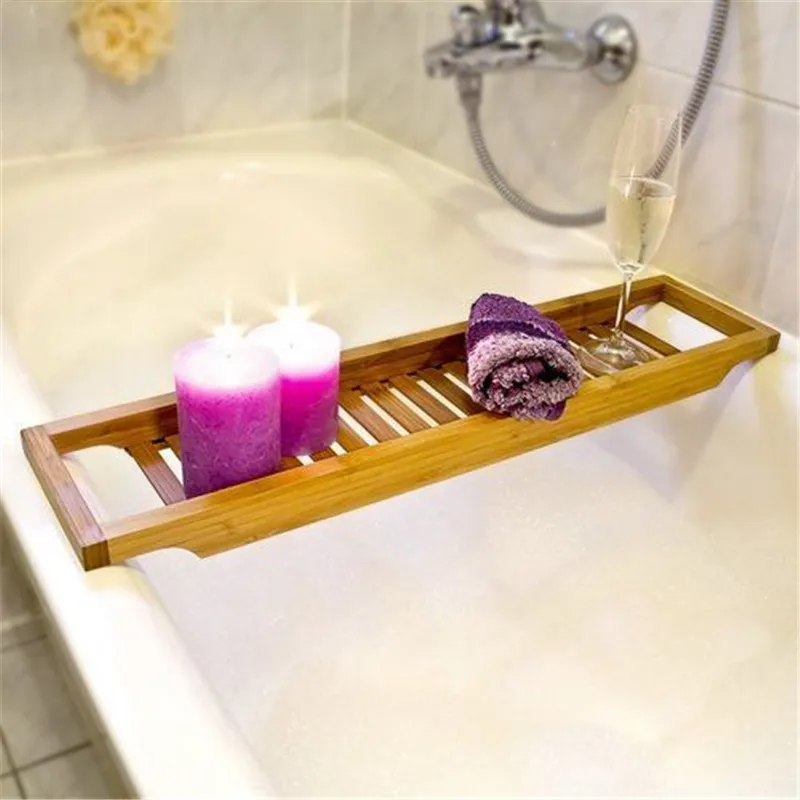 Многофункциональный бамбуковый стеллаж для хранения предметов для ванной комнаты, лоток для фруктов, стойка для поддержки, модная витрина для вина в гостиную