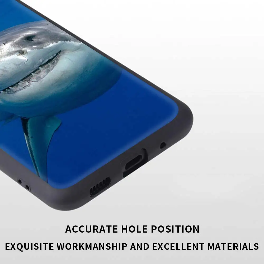 Ocean Whale Shark Swim Art Phone Case - TPU Silicone Cover