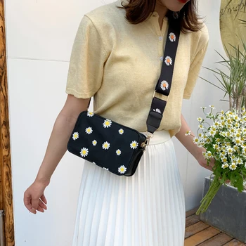 

Luxury Handbags 2020 Designer Women Shoulder Bags Fashion Daisy Crossbody Bags Small Luggage Bag PU Leather Bag Women Clutch Bag