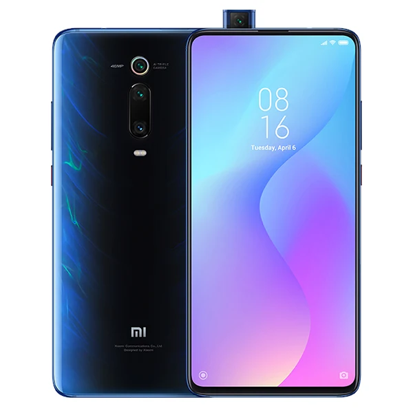 blue Новая глобальная версия Xiaomi mi 9T(Red mi K20) 6GB 64GB мобильный телефон Snapdragon 730 48MP задняя камера всплывающая фронтальная камера 4000mAh - Цвет: blue