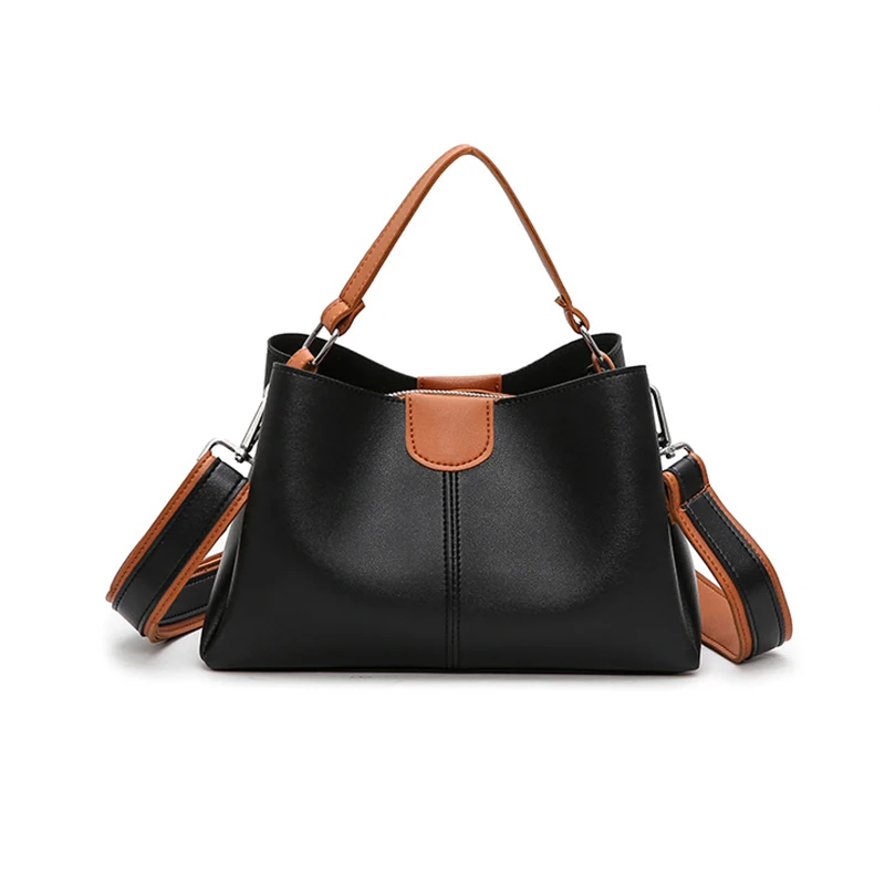 Сумки из искусственной кожи, модные женские сумки, портативные сумки через плечо, сумки композитные для мамы и дочки