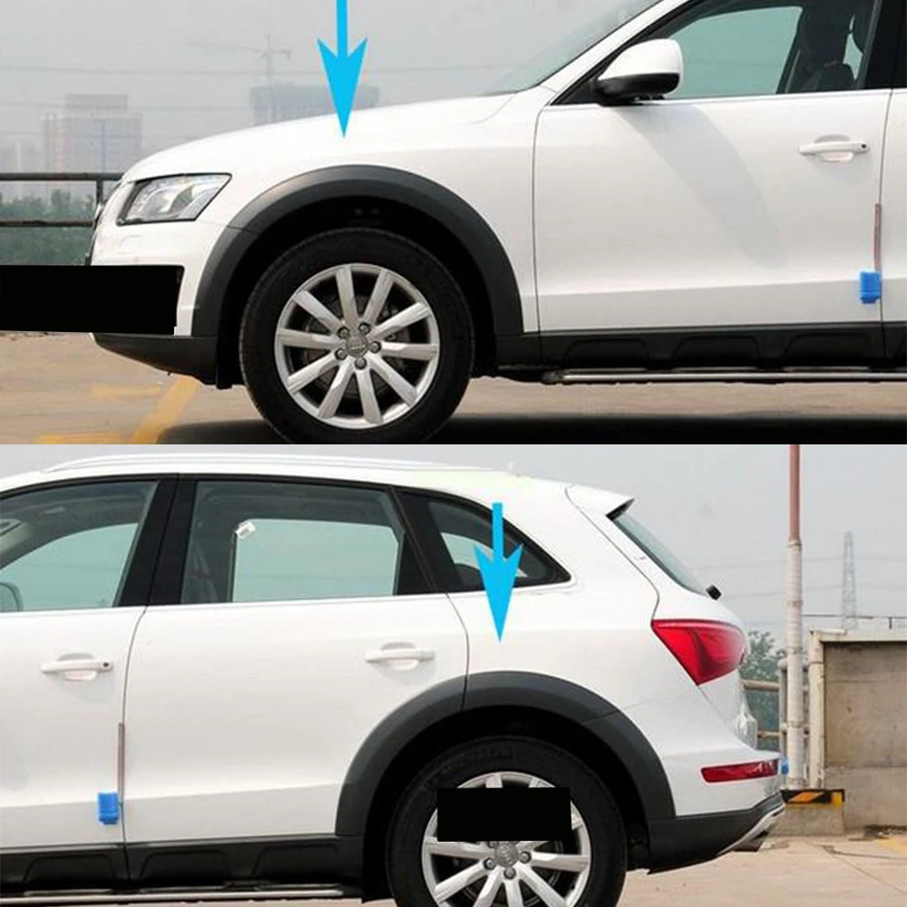 АРКА колеса для Audi Q5 стандартный бампер 2009-2013 автомобиль крыло Колеса модлинг планки колеса протектор PP Арка колеса брови