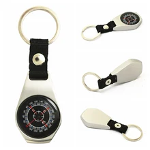 Цинковый сплав Компас брелок Кемпинг Альпинизм Туризм Компас крюк брелок Открытый скалолазание выживания Инструменты SN