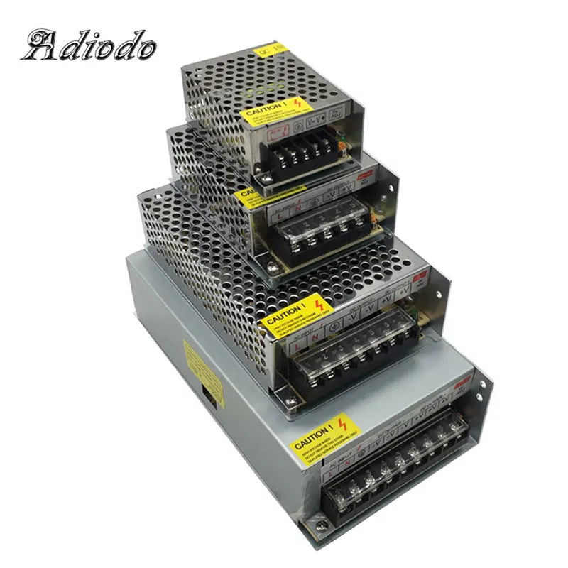 

Power Supply LED Driver DC 12V Small Volume Single Transformer 5A 15A 25A 3A dc12v volt Output Switching led for LED Strip