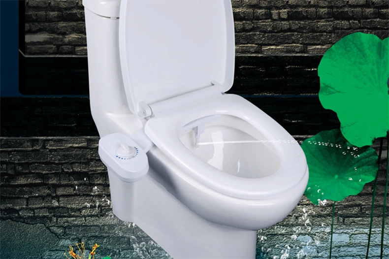 Body Cleaner Simple Butt Washing Women 's Cleaner Toilet Cover Plate Non-Plug-in Two Modes Cold Water Washing Bidet