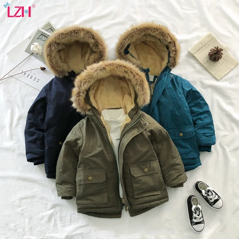 LZH New Children Outerwear 2022 Autumn Winter Jacket For Boys Jacket ...