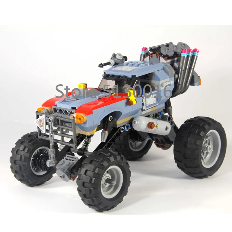 45008 фильмов 2 серии Emmet и Lucy's Escape Багги 549 шт. строительные блоки Совместимые 70829 кирпичи строительные игрушки