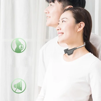 

Hands-free Neckband Neck Hanging Air Purifier Necklace Cleaner Dehumidifier Personal Negative Ion Air Freshener Dropship