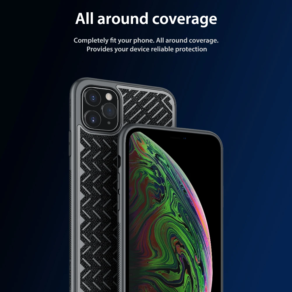 Для iPhone 11 Pro Max чехол NILLKIN Striker чехол PC светоотражающий спортивный стиль задняя крышка для Apple iPhone 11 PRO MAX/11 PRO/11 чехол