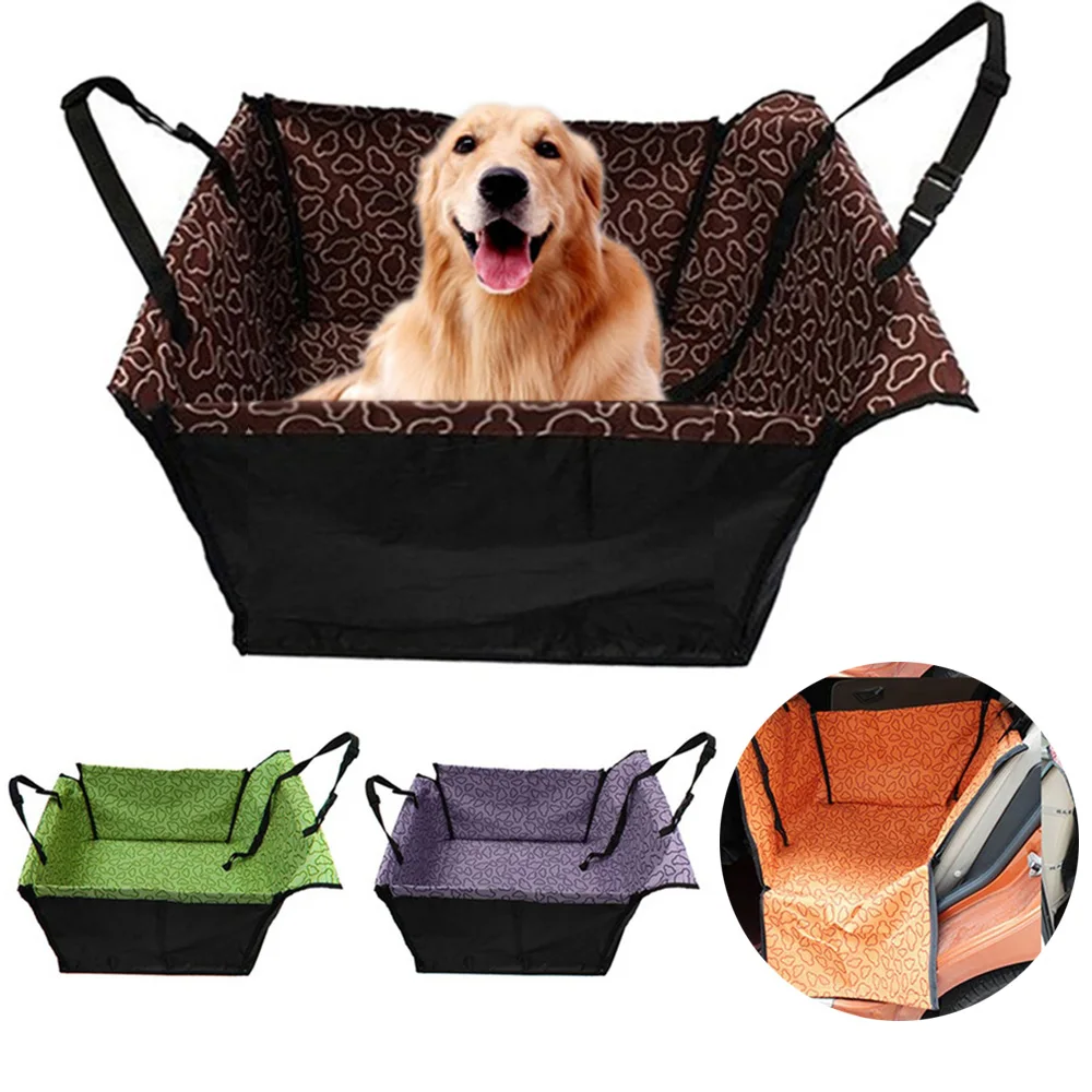 Para las compañías aéreas Protector para asiento de coche para perros llevar para perros estera de gatos manta atrás hamaca Protector transportin plegable Manta