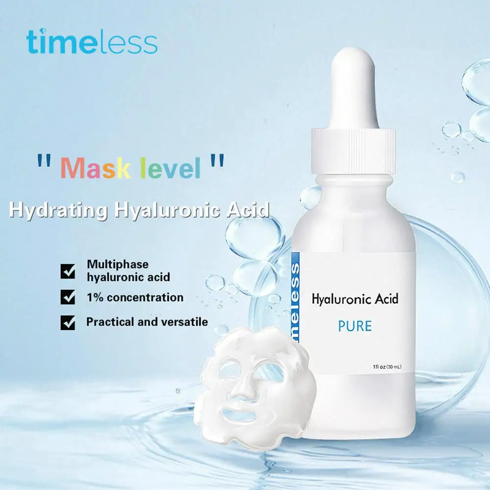 Hf78efcd75d4242e3b748dfabc16337ddC The Best 100% Hyaluronic Acid Pure! Nature! Age Less With Timeless /Sealed 30 ml