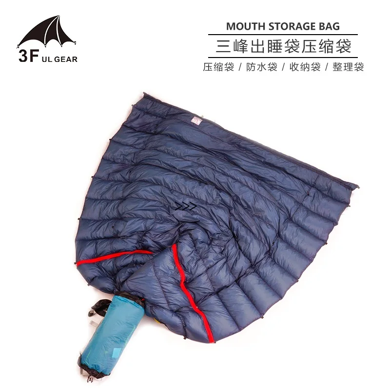 3F UL gear S/M/L 30D Cordura Slicon покрытие водонепроницаемый светильник Durabale Sleepingbag сумка для переноски