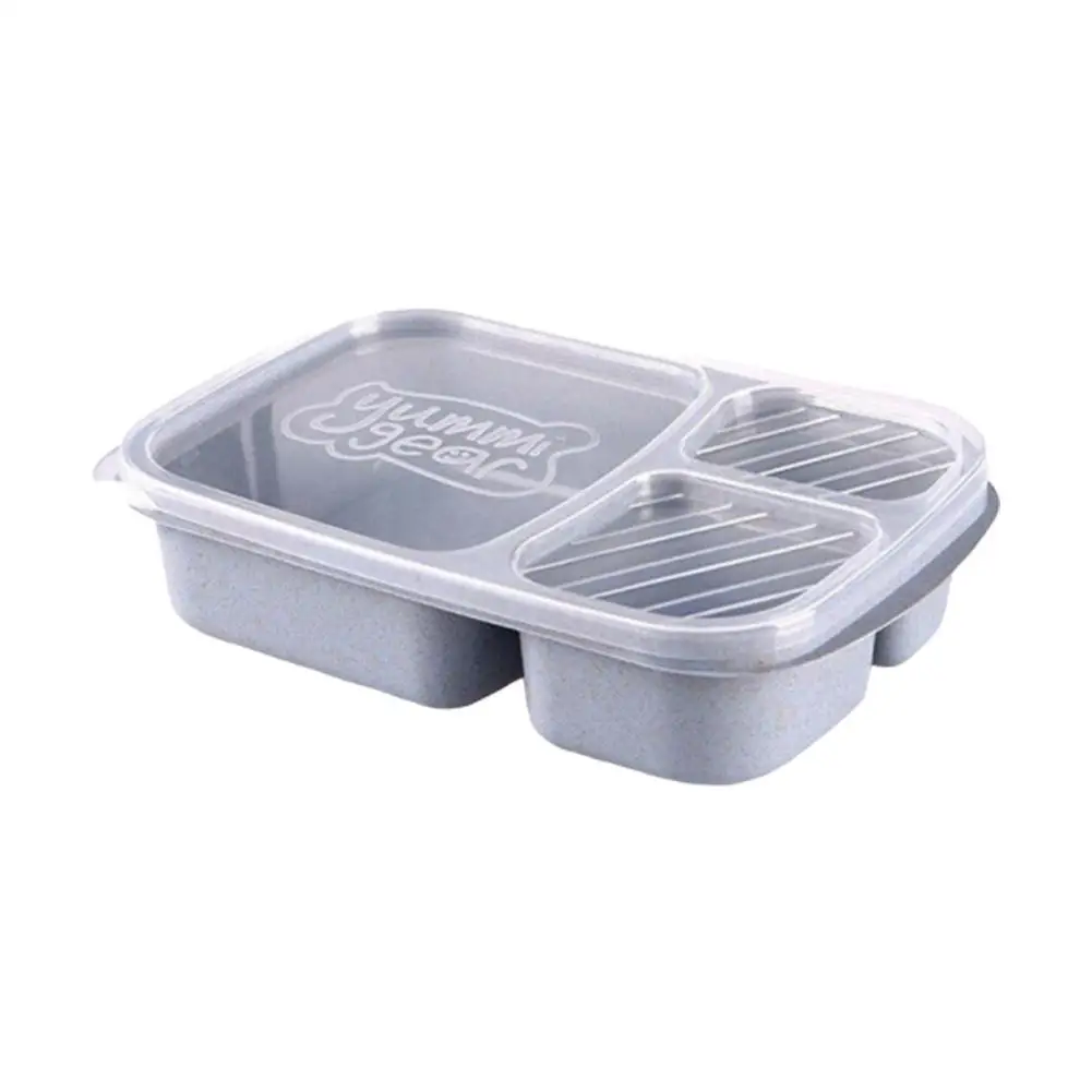 

Portable Healthy Material Lunch Box Wheat Straw Bento Storage Microwave Foodbox Container Food Dinnerware Boxes Q9L6