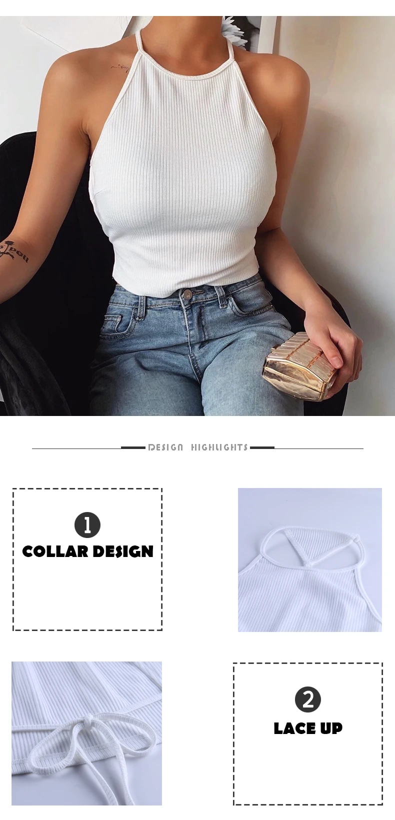 Sexy Backless Camis Women Criss Cross Halter Crop Top Camisole Party Club 2020 Summer Bandage Slim Female Streetwear Tank