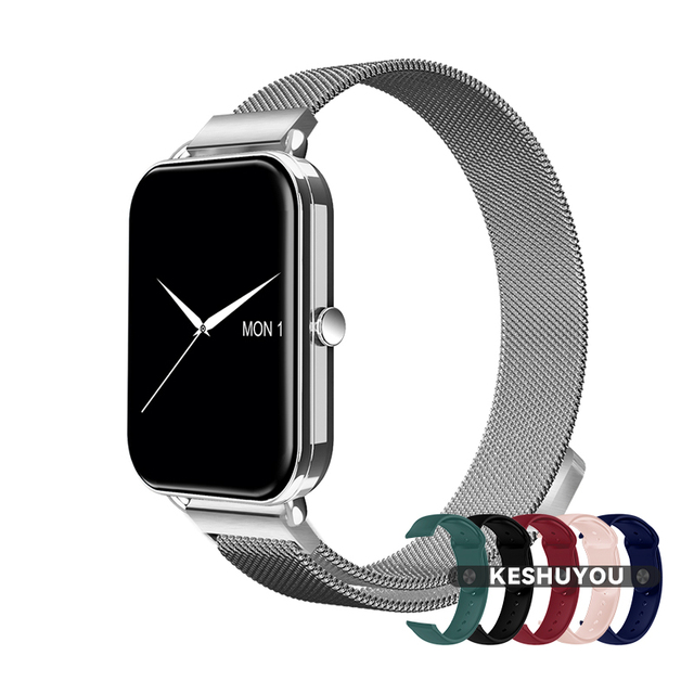 New G16 Smart Watch Men Temperature Full Touch Screen Sports Fitness Tracker Smartwatch Women Free Shipping for IOS Android