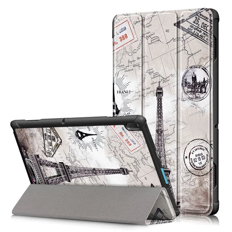 Чехол для планшета lenovo Tab E10 10,1, чехол Funda TB-X104F TB X104F TB-X104L, тонкий магнитный складной чехол-подставка из искусственной кожи - Цвет: D051