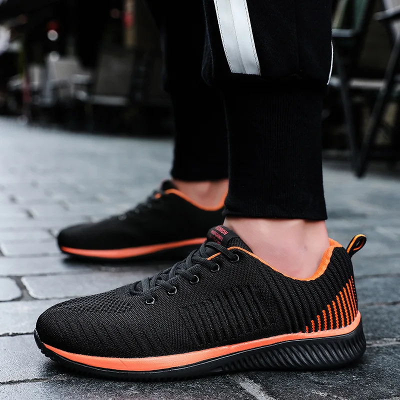 

2019 Autumn New Style Athletic Shoes Daily Life MEN'S SHOES Punched Sheet Surface Fitness Casual Lightweight Running Shoes Soft