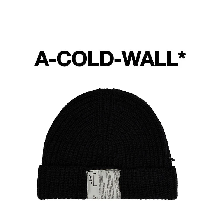 

2019ss Best Version 1:1 A-COLD-WALL Women Men Winter Knitted hat Hiphop Streetwear New Kanye West Baseball Cap Hats