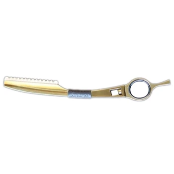 

SANQ Golden Color Professional Hair Thine Razor Cut My Hair Razor Blade Sword Scraping