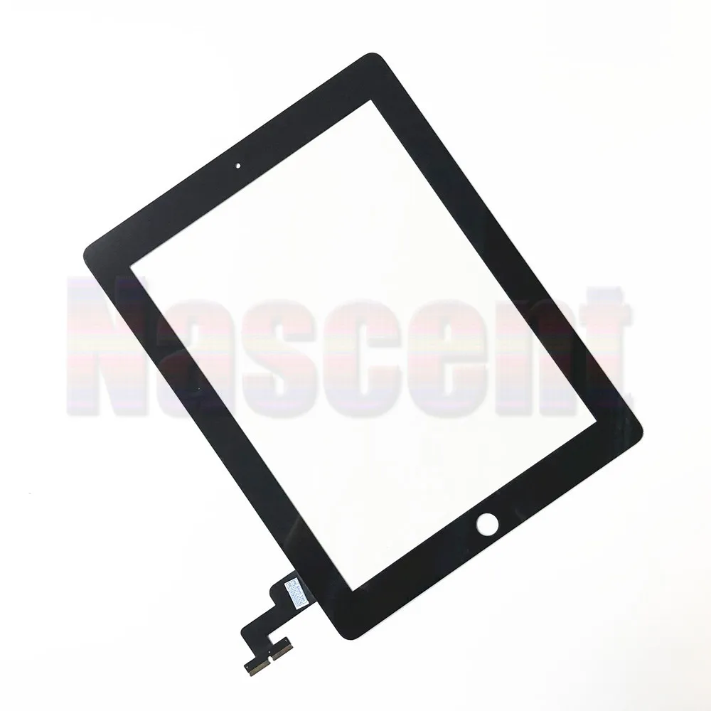 10 шт. A1395 A1396 A1397 сенсорный экран дигитайзер для iPad 2 Сенсорное стекло планшет