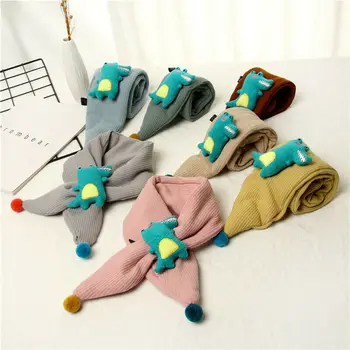 

Cartoon Baby Girls Boys Winter Scarf Warm Toddler Kids Giraffe Scarf Neck Warmer