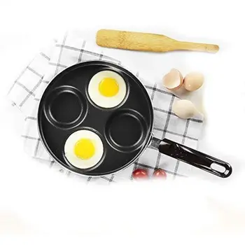 

Frying Pot Pan Breakfast Maker Steak Pan Cooking Egg Four Hole Non-Stick Pancake Maker Kitchen Tools Cooker