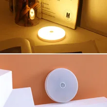 Usb зарядка умный сенсорный светильник, беспроводной светильник, настенный светильник для шкафа управления, настенный светильник для кухни, лестницы, шкаф для кровати, боковой светильник