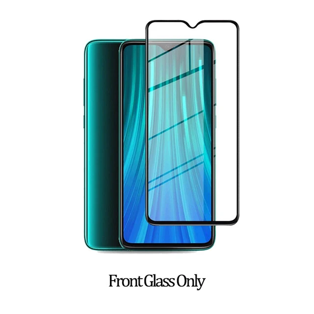 only 1 front glass 2-в-1 стекло камеры redmi note 8pro стеклянного экрана дисплея протектор tremp очки на xiomi redmi note8 redmi note 8 pro note8pro - Цвет: only 1 front glass