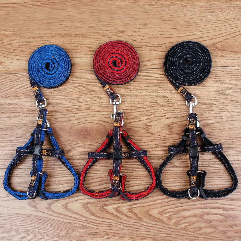 

Dog Cowboy Hand Holding Rope Chest And Back Small Large Dog Pet Traction Rope