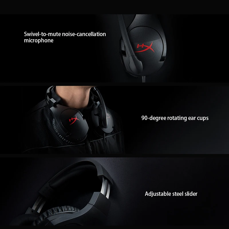 Kingston HyperX Cloud Stinger Auriculares Headphone Steelseries Gaming  Headset with Microphone Mic For PC PS4 Xbox Mobile _ - AliExpress Mobile