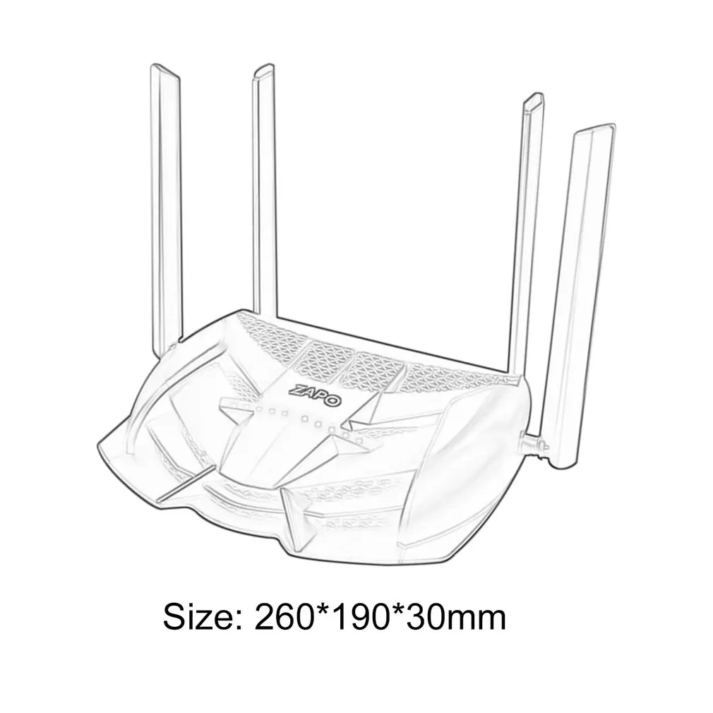 ZAPO 1200 м двухдиапазонный беспроводной игровой маршрутизатор Wi Fi ретранслятор