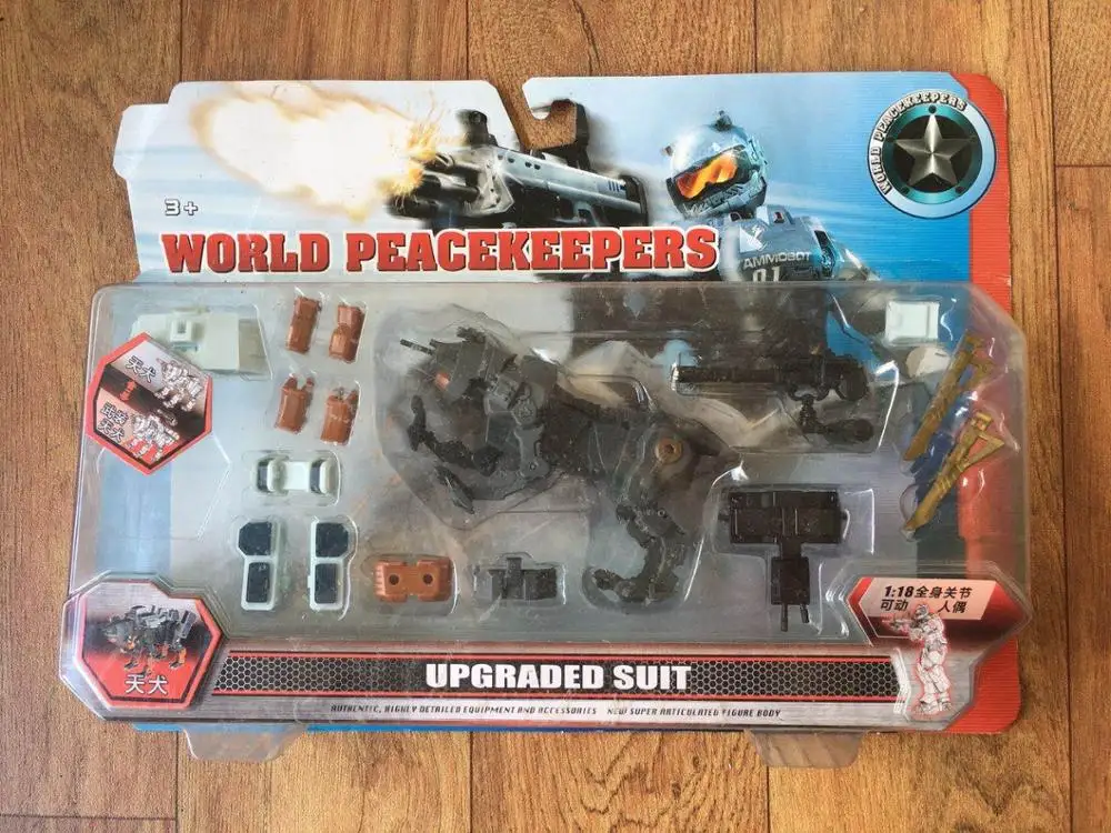 

1/18 World Peacekeepers Action Figures LM Thunderous Assaulter Nick Mastiff Figure Anime Model Toys Gift Free Shipping