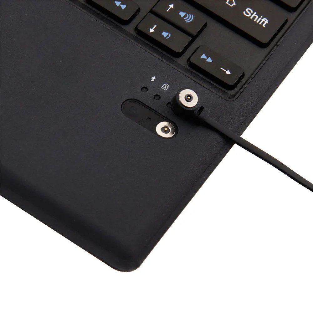 Легкая тонкая беспроводная Bluetooth клавиатура Microsoft Surface Pro 7 сенсорное управление 17