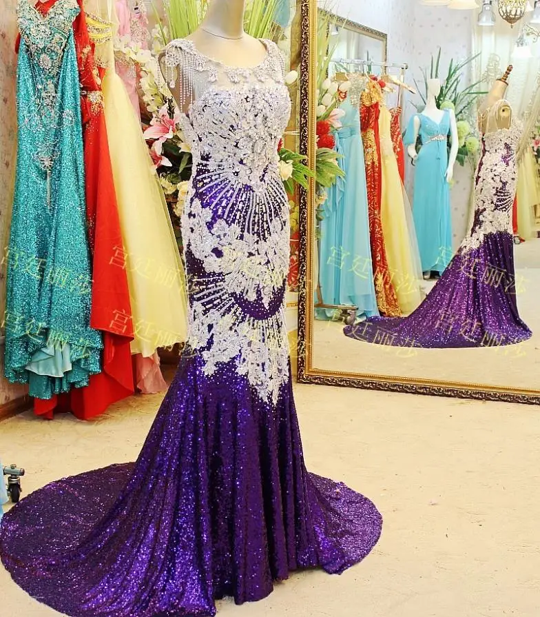 Рисунок 2 - 2018 Роскошные вечерние платья