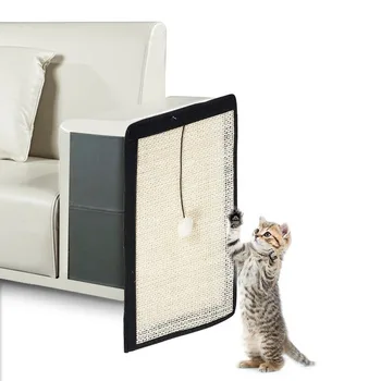 

Cat Kitten Scratch Board Furniture Protect Pad Sisal Scratcher Mat Claws Care Cat Toy Sofa Scratching Post Protector