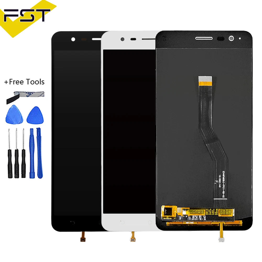5,5 ''для Asus Zenfone 3 ZOOM ZE553KL Z01HDA ЖК-экран Amoled Сенсорная панель дигитайзер сборка для Asus дисплей