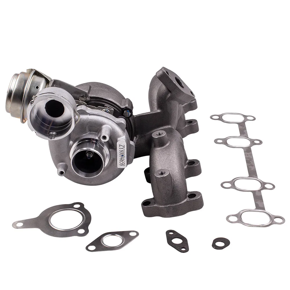 Турбо + выпускной коллектор для VW Bora Golf 150hp 1 9 D 721021 038253016GX Supercharger turbolaader GT1749V |