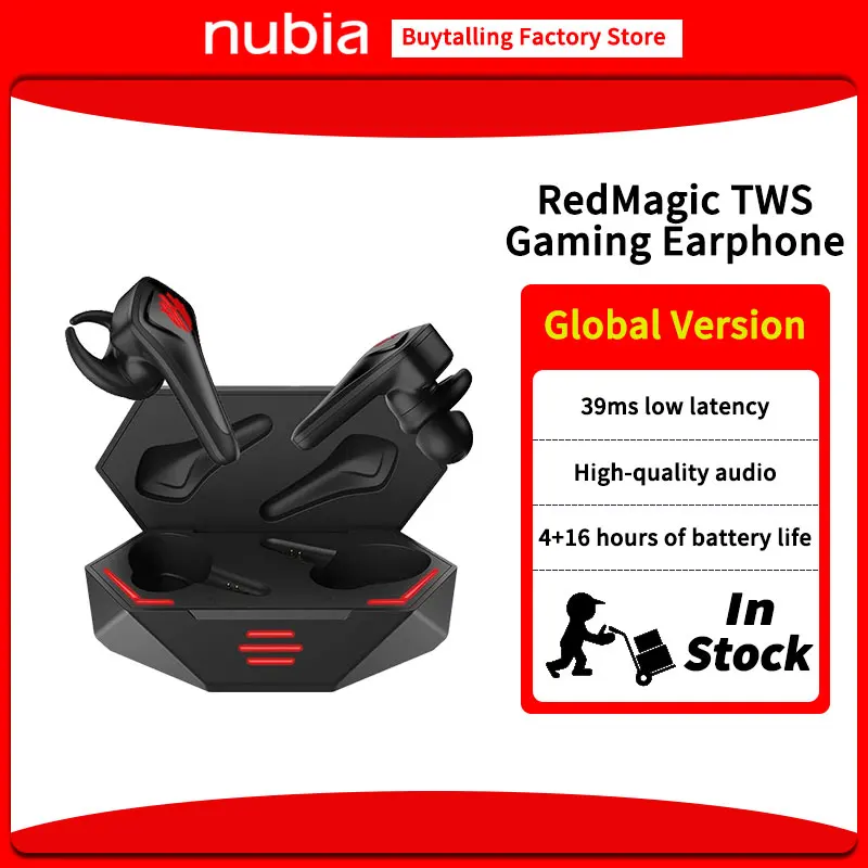 100% оригинальная глобальная версия рамка RedMagic наушники-вкладыши TWS с Игровые