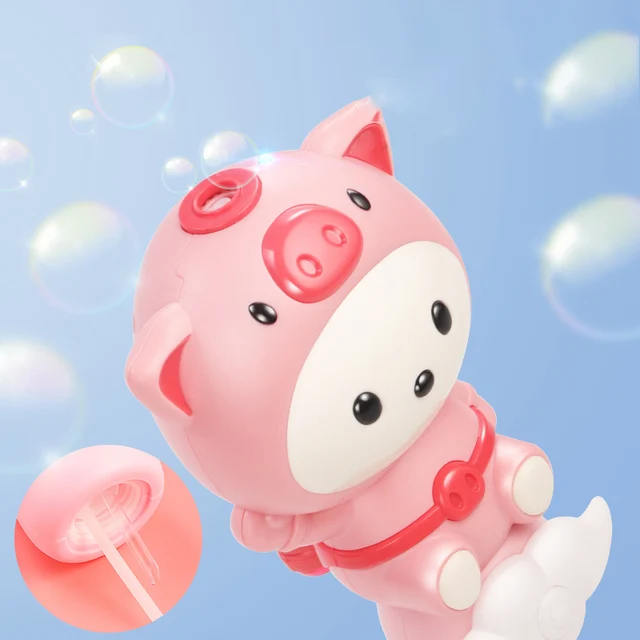 Kids Automatic Bubble Gun With Music for Kid Electric Automatic Soap Water Bubble Machine Magic Bubble Machine Children Bath Toy 4