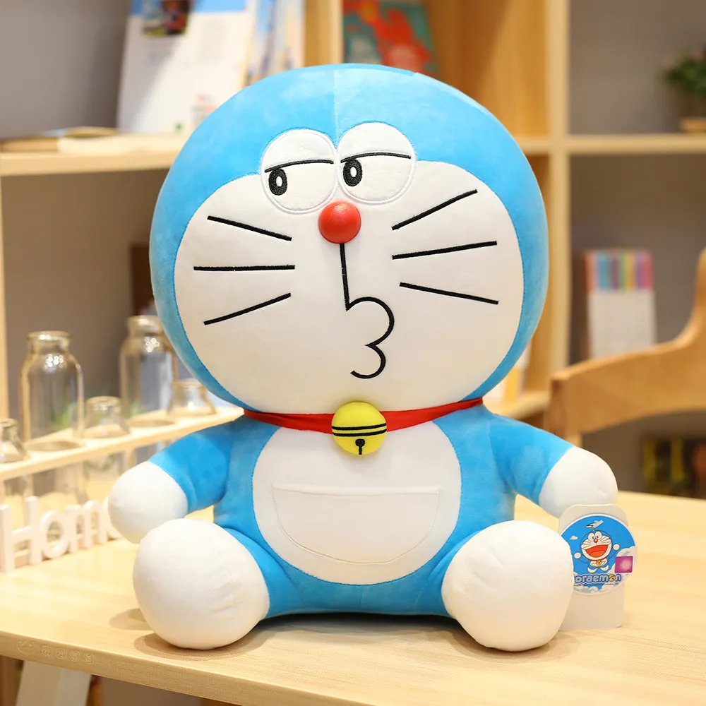Горячая аниме 23-48 см подставка Doraemon плюшевые игрушки милый Кот кукла мягкие животные Подушка Детские игрушки для детей Подарки фигурка Doraemon