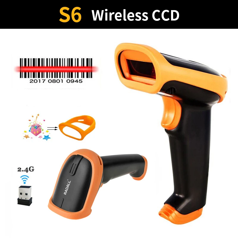 business card scanner HIW Handheld 2D Wirelress Barcode Scanner And H2WB Bluetooth 1D/2D QR Code Reader for IOS Android Ipad Computer fast scanner Scanners