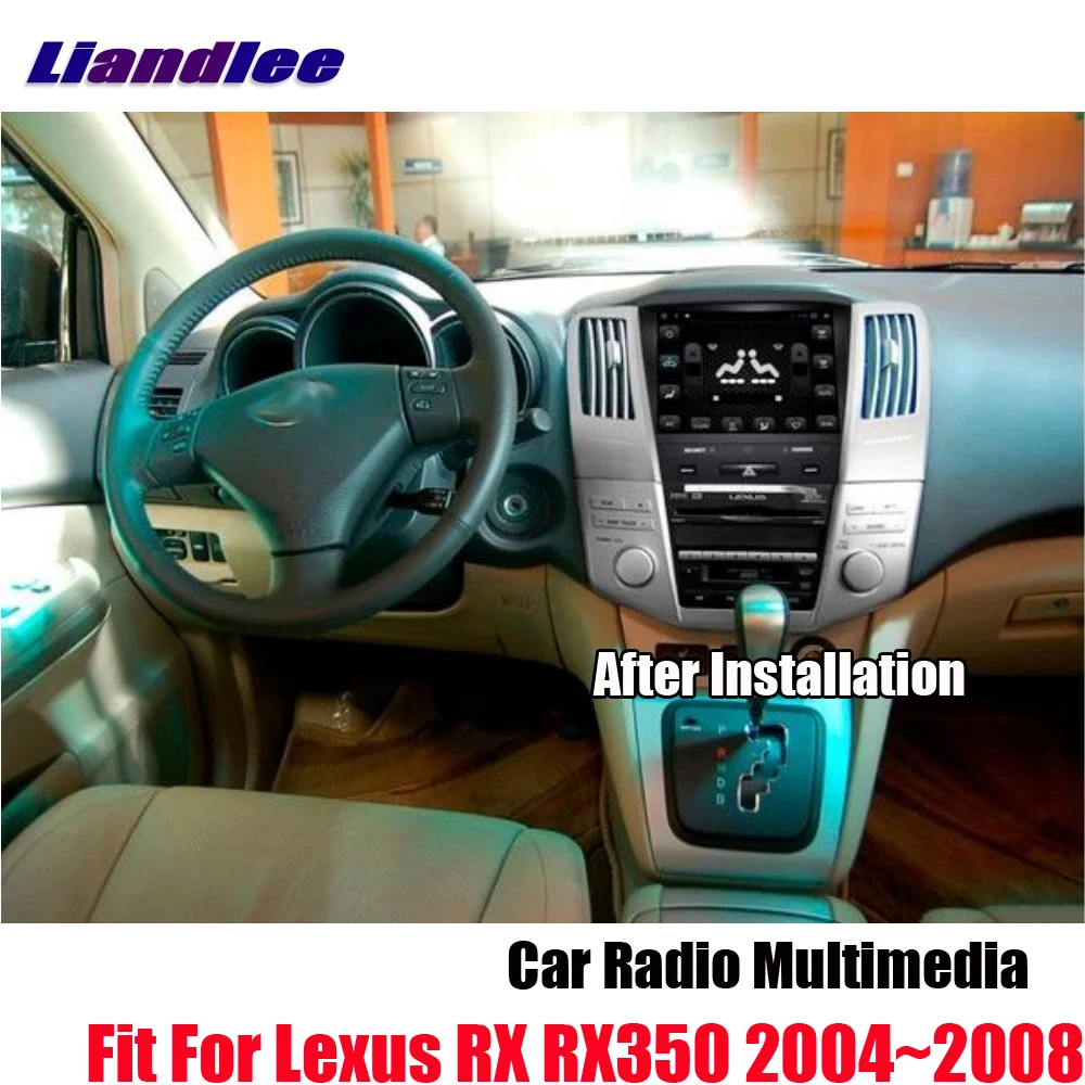 Liandlee 8,4 дюймов Android экран для Lexus RX RX350 2003~ 2008 автомобильный DSP Carplay BT Wifi gps-навигатор карта камера медиа