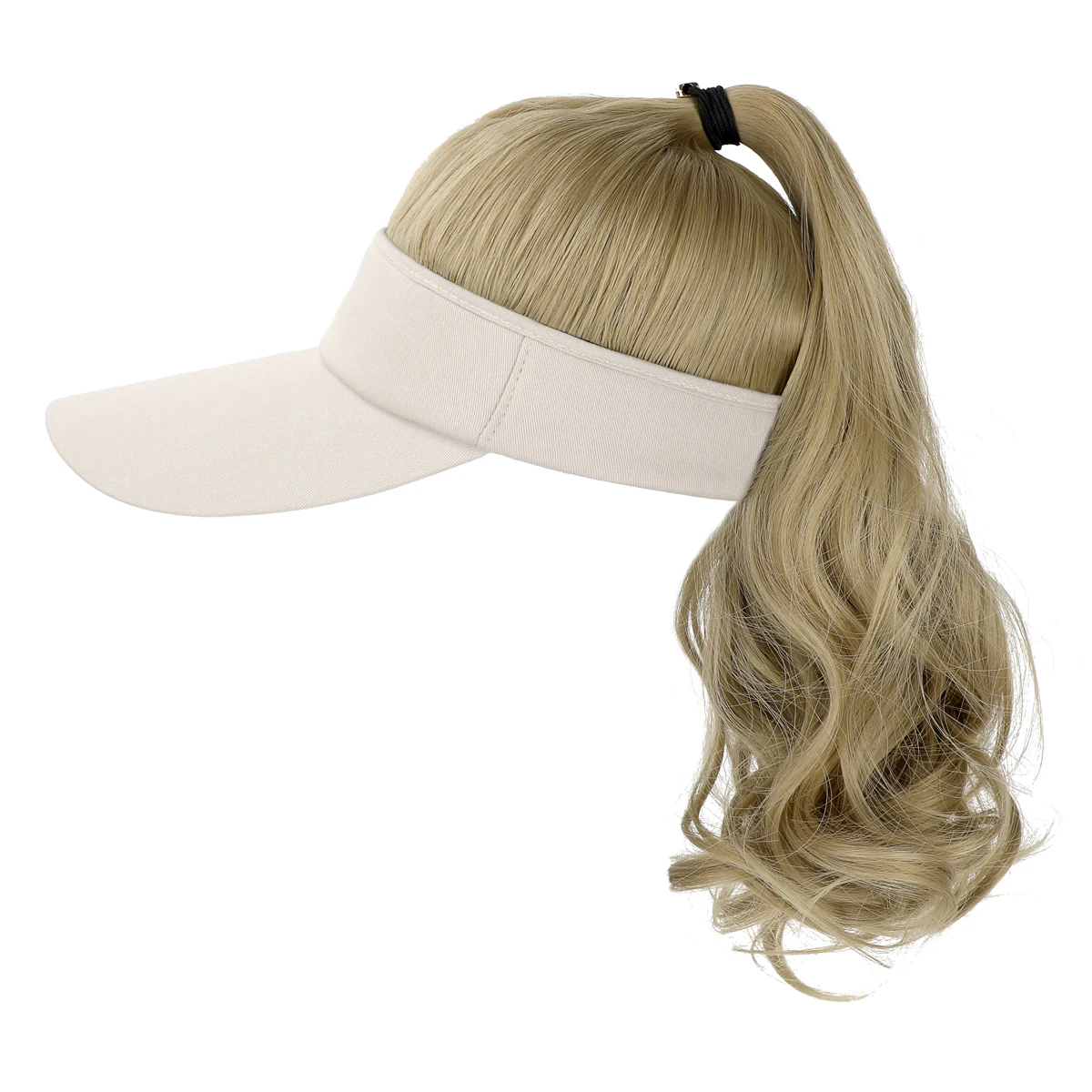 Cap Hair Synthetic Wig Curly Wavy Wigs 
