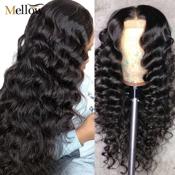 

Loose Wave Wig Lace Front Human Hair Wigs Brazilian Loose Deep Wave Wigs 4x4 Lace Closure Loose Deep Lace Frontal Wigs