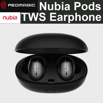 Перейти на Алиэкспресс и купить Оригинальные Nubia Pods TWS наушники 1 более захватывающий беспроводной Bluetooth 5,0 aptX HD для Nubia REDMAGIC 5G 3S 3 Play Z20 X