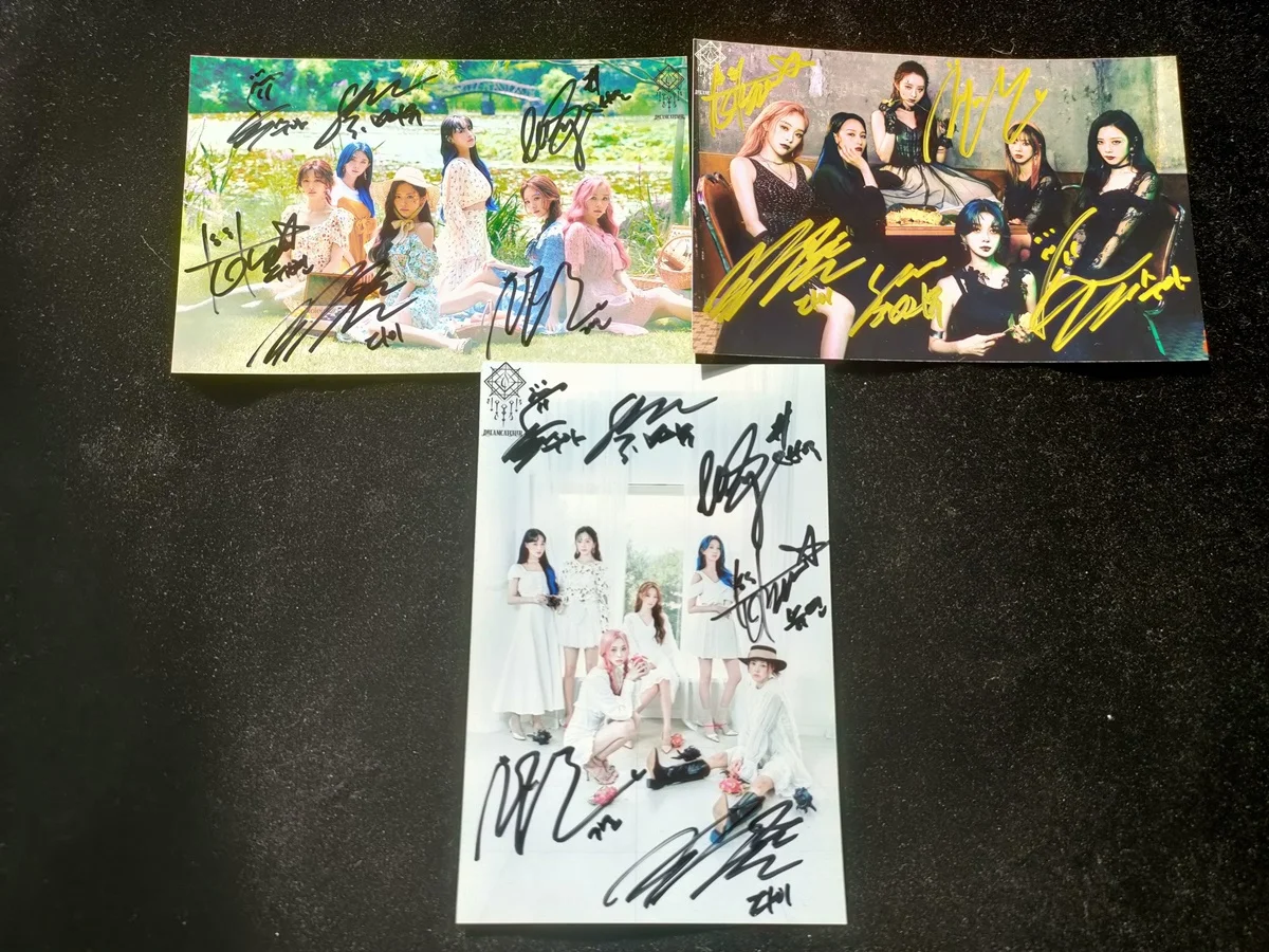 DREAMCATCHER Autographed Signed Photo Pictures K-POP Collection 4