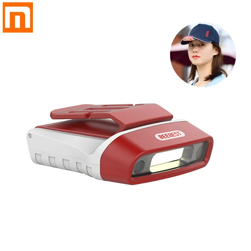 

Xiaomi Beebest Induction Flashlight COB LED Induction Headlamp 100LM 5 Modes Gesture Sensing 180° USB Rechargeable Waterproof